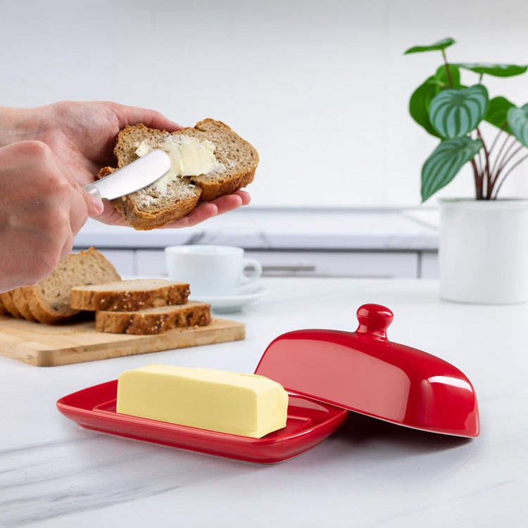 Butter Dish With Lid For Countertop