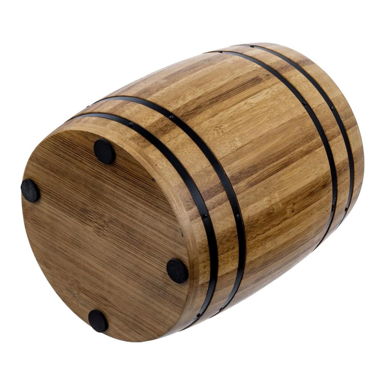 Wine Barrel Design Kitchen Utensil Crock