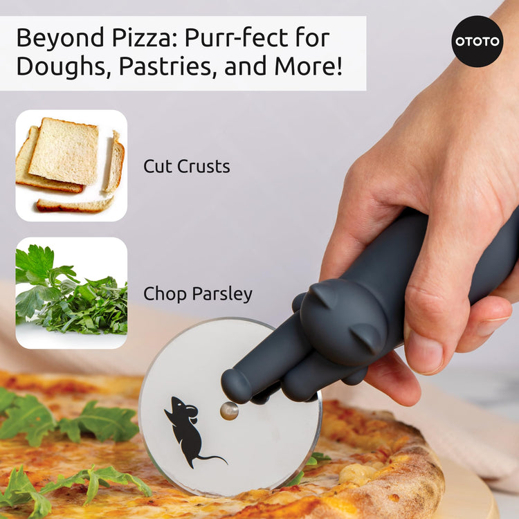 Kitty Cut Pizza Cutter Wheel