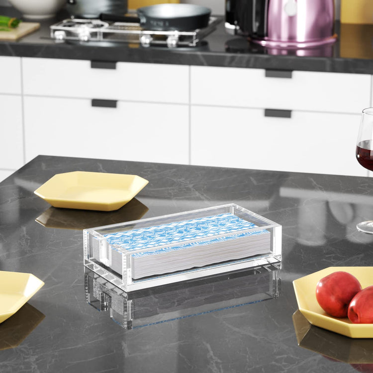 Acrylic Napkin Holder for Bathroom