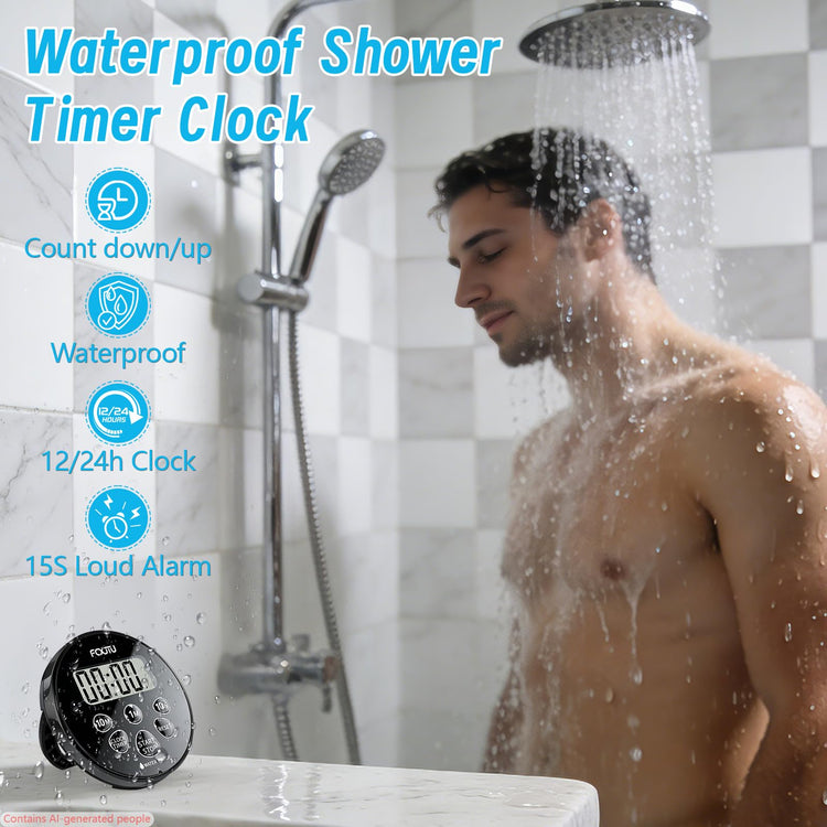 Digital Waterproof Shower Timer