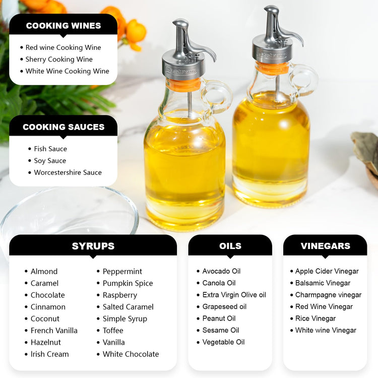 Olive Oil Dispenser Bottle (2 Count)