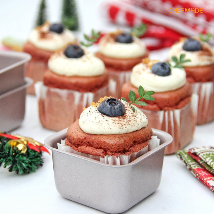 Mini Brownie Cake Pan Set (4 Count)