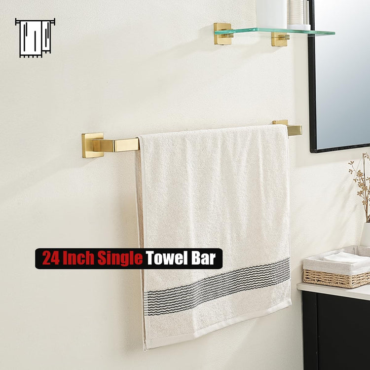 Gold Towel Bar