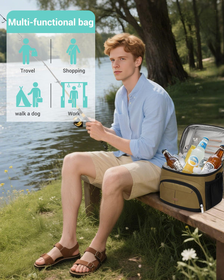 Lunch Box for Men Women Insulated Lunch Tote Cooler Bag Lunchbox