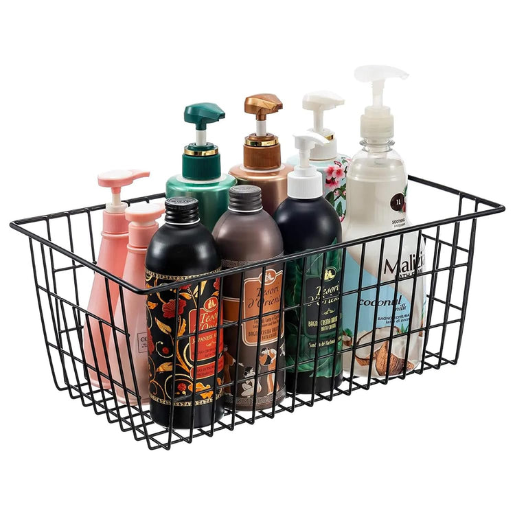 Wire Storage Baskets (6 Count)