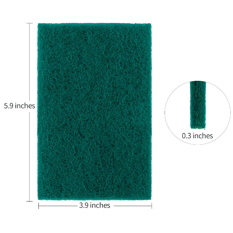 Heavy Duty Scour Pads Sponge Dish Scrubber Non (23 Count)