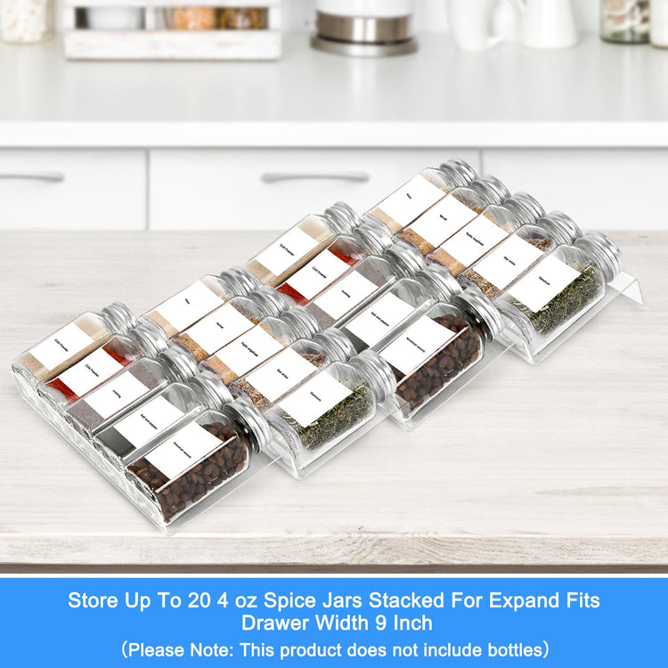 Acrylic Seasonings Spice Rack