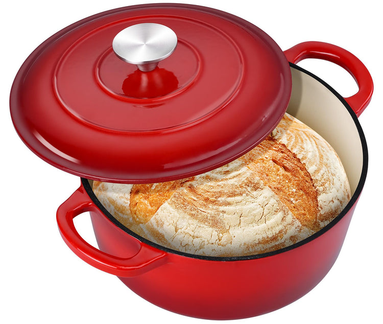 3QT Dutch Oven Pot with Lid