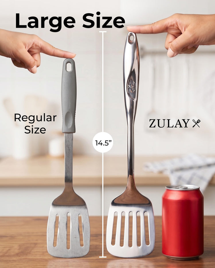 Stainless Steel Slotted Spatula Turner