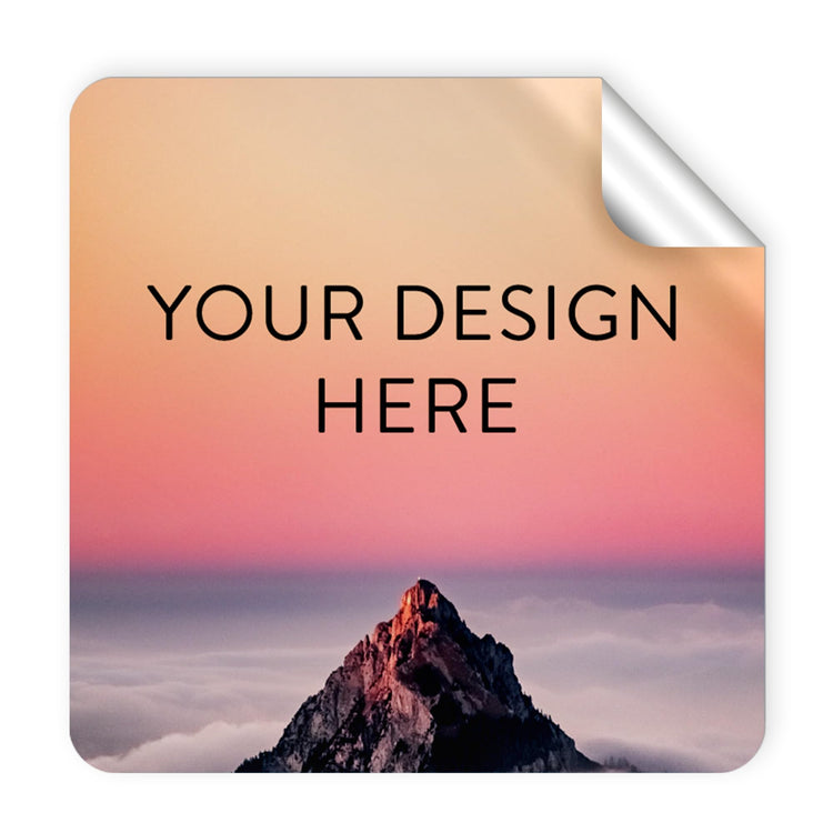 Custom Vinyl Stickers Your Image (100 Count)