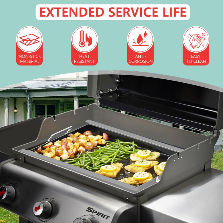 Spirit 300 Full Size Griddle Insert for Weber GS4 Spirit I
