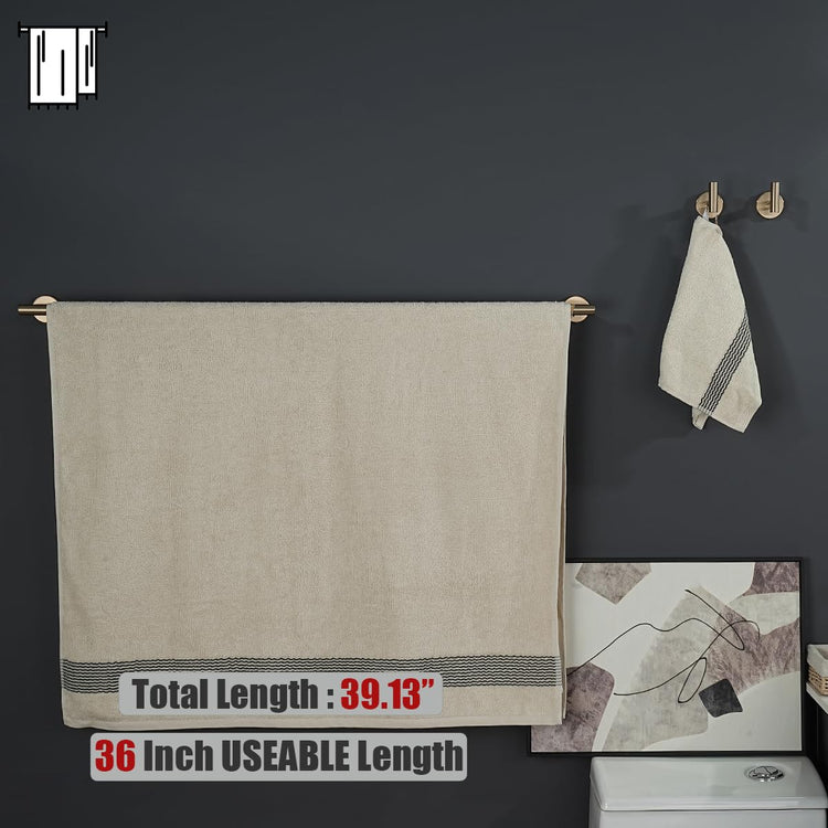 Champagne Bronze Bath Towel Bar