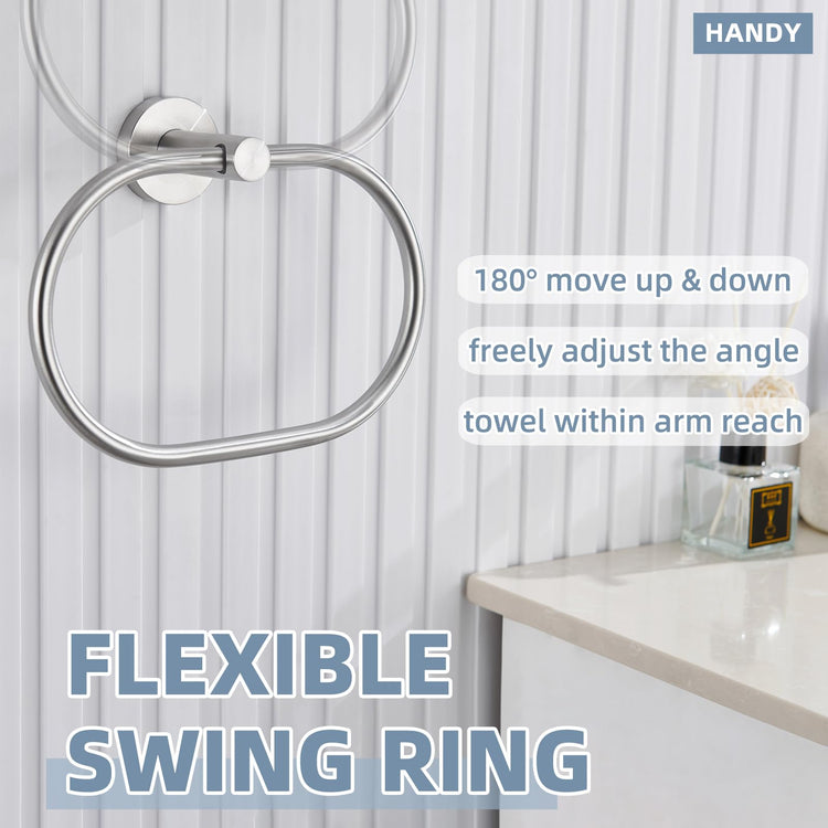 Swivel Hand Towel Holder for Bathroom