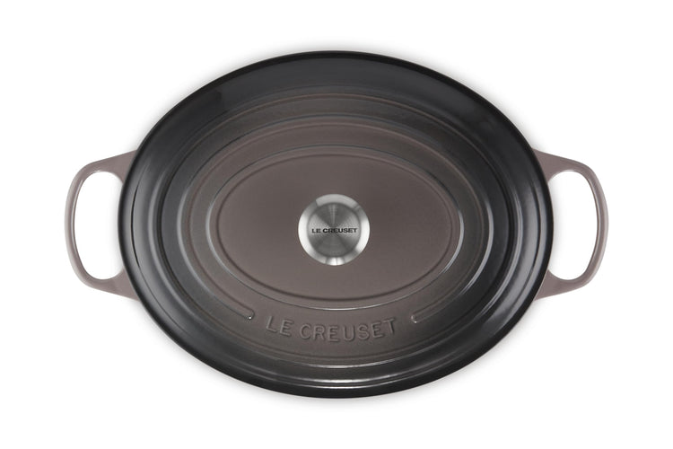 Enameled Cast Iron Oval Dutch Oven