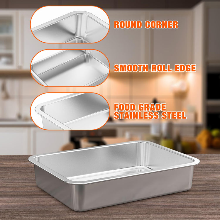 Stainless Steel Baking Pan