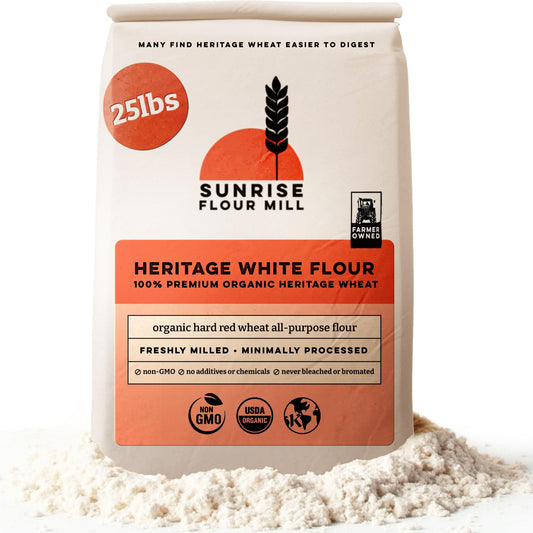 Heritage Organic White Flour (400 Ounce)