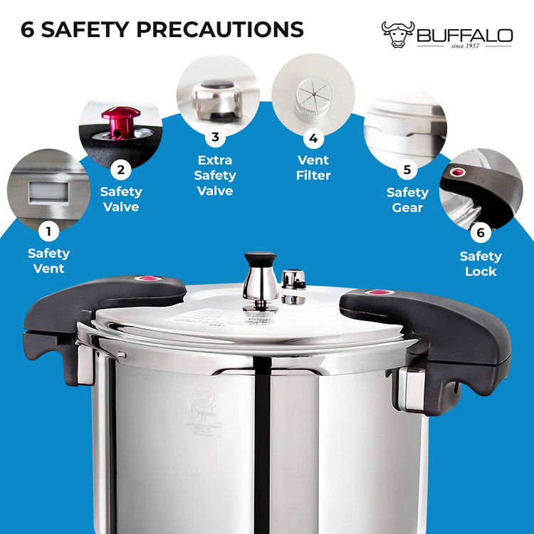 12 Quart Pressure Cooker Stainless Steel