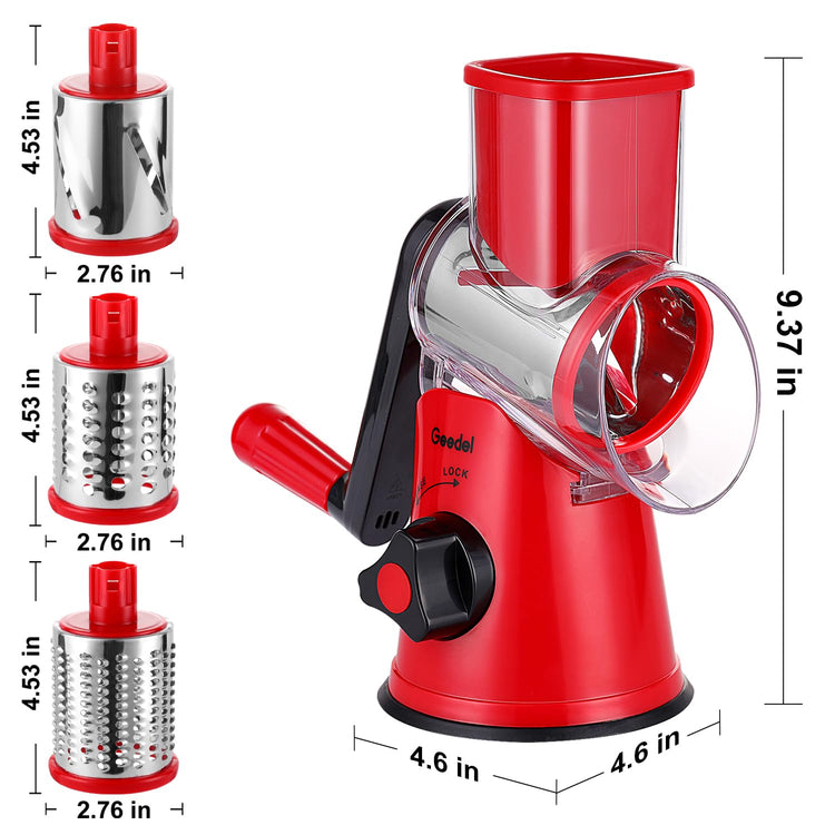 Rotary Cheese Grater Hand Crank