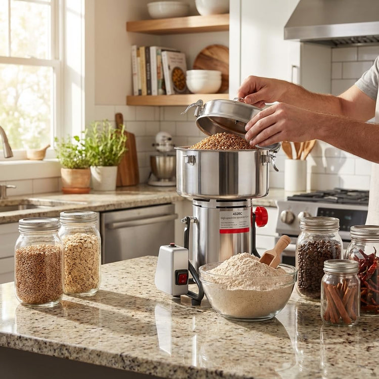 Electric Grain Mill Grinder