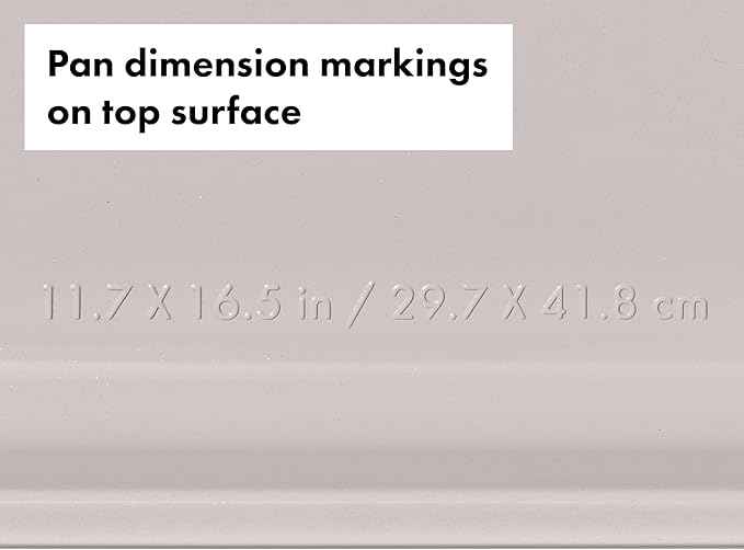 OXO Good Grips Non-Stick Pro Ceramic Coated Metal Bakeware Half Sheet Pan – Biscuit
