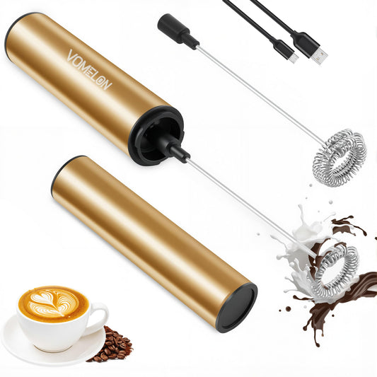 Rechargeable Electric Milk Frother Handheld