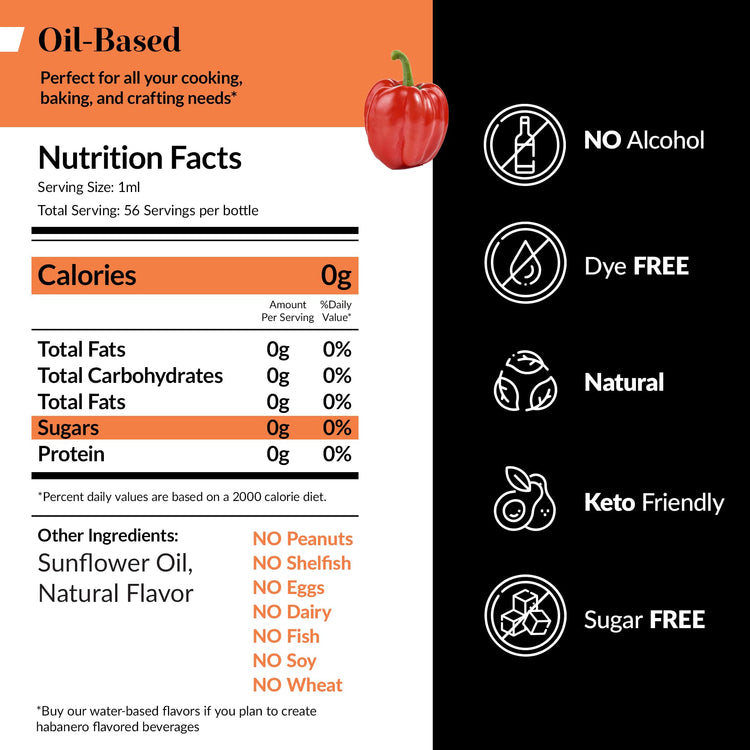 Natural Habanero Extract (2 Fl Oz)