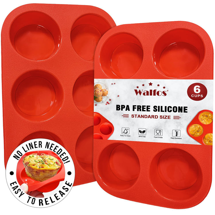 Silicone Muffin Pan (2 Count)