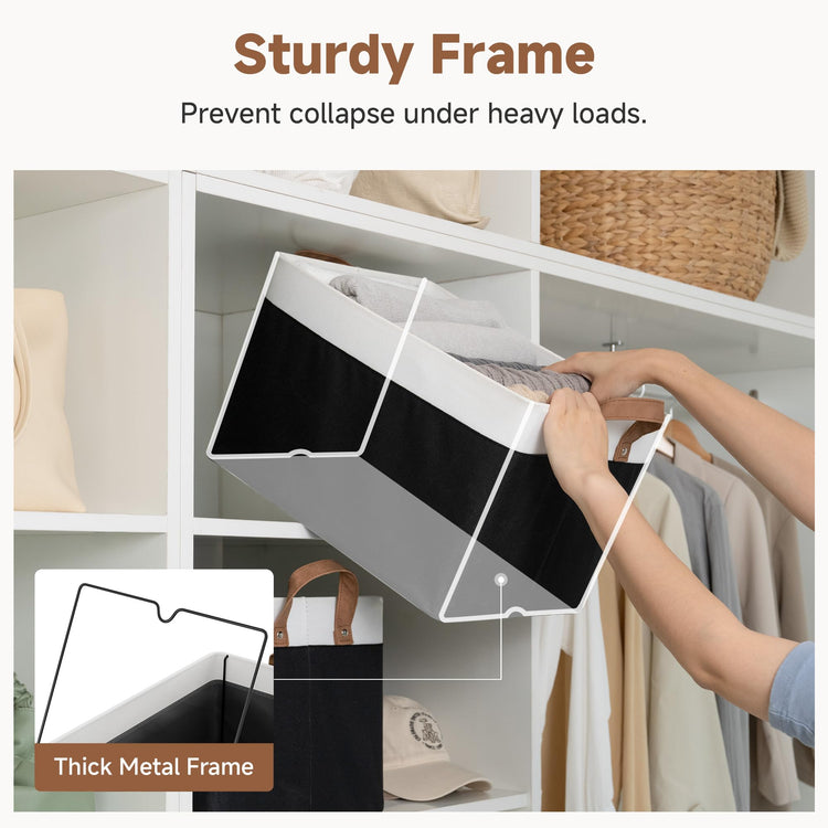 Closet Storage Bins (2 Count)