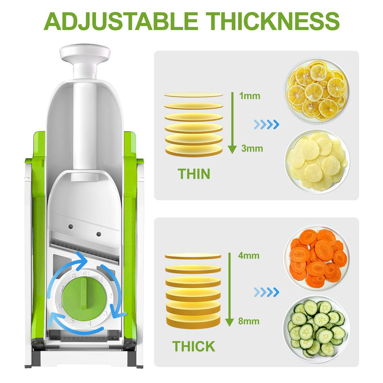 Safe Mandoline Slicer for Kitchen (16 Ounce)