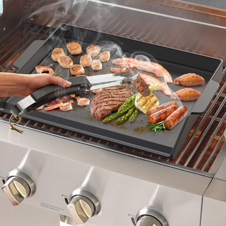 Onlyfire Pre Seasoned Universal Cast Iron Cooking Griddle