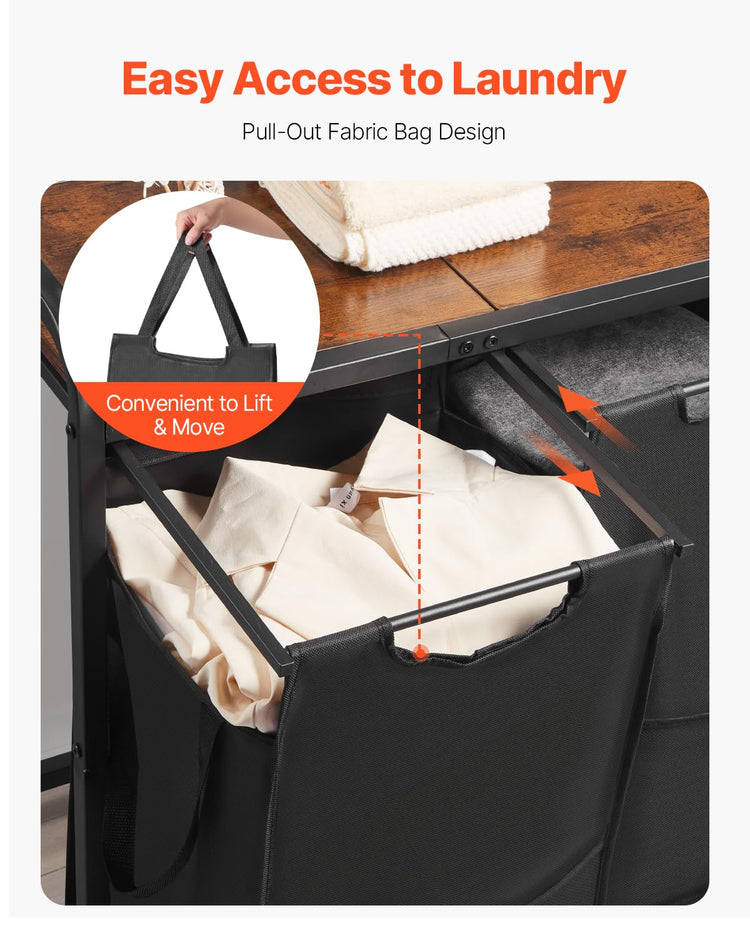2 Section Laundry Sorter
