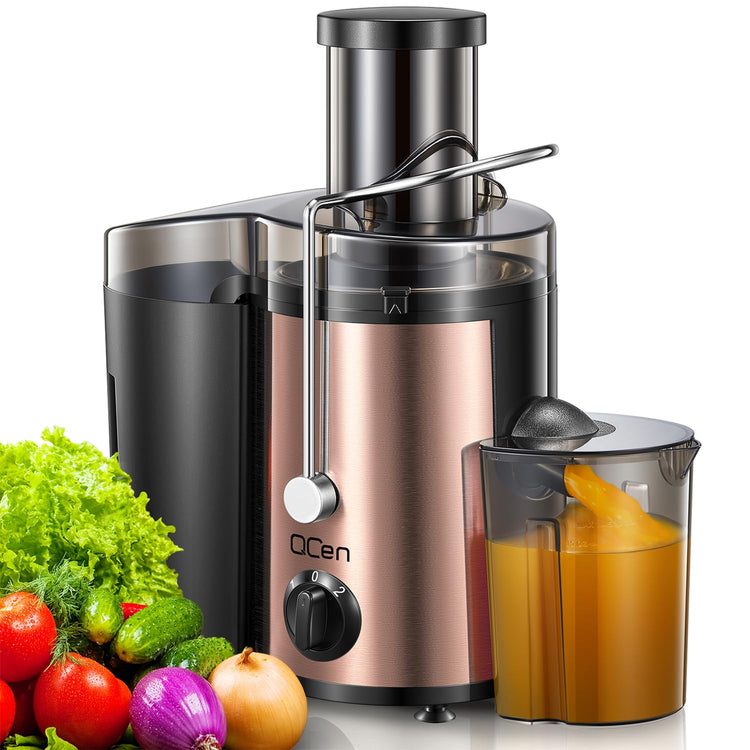 Juicer Machine 500W Centrifugal Juicer with Extra Wide Feed Chute