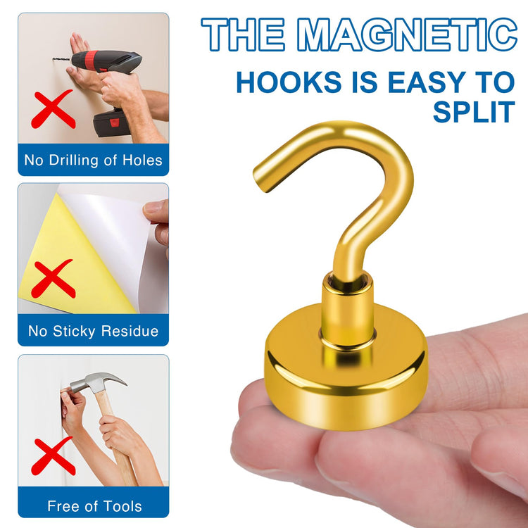 Magnetic Hooks (12 Count)