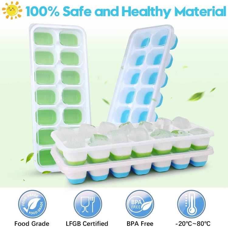 Silicone Ice Cube Tray (8 Count)
