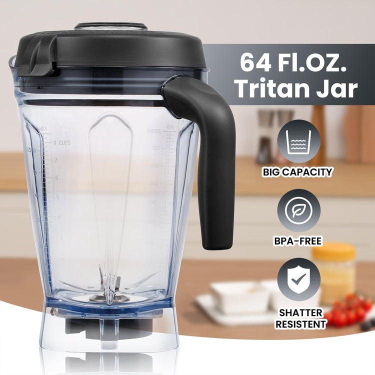 1500w Blender for Kitchen with Pre