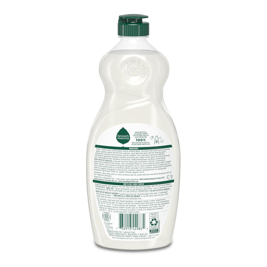 Dish Soap Fresh Lime & Ginger Scent 1 count Dishwashing Soap Dish Detergent Liquid Soap 19 oz (19 Fl Oz)