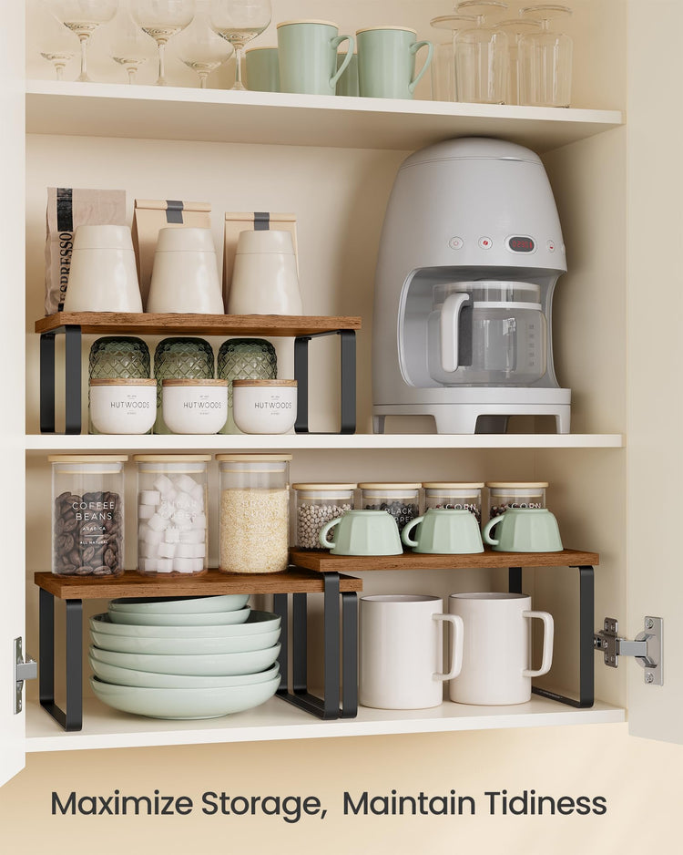 Cabinet Organizer Shelf (3 Count)