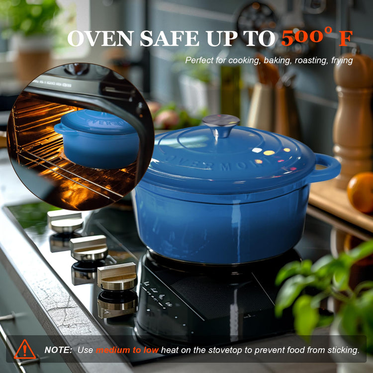 Enameled Cast Iron Dutch Oven