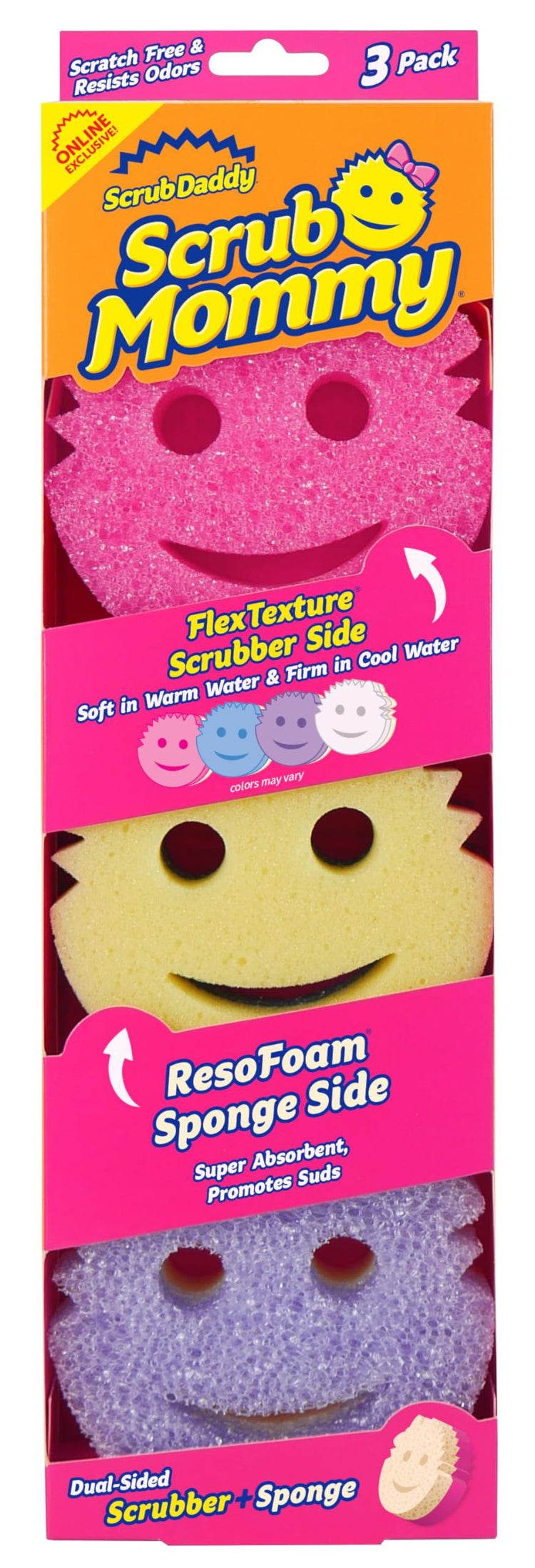 Scrub Mommy Kitchen Sponges (3 Count)