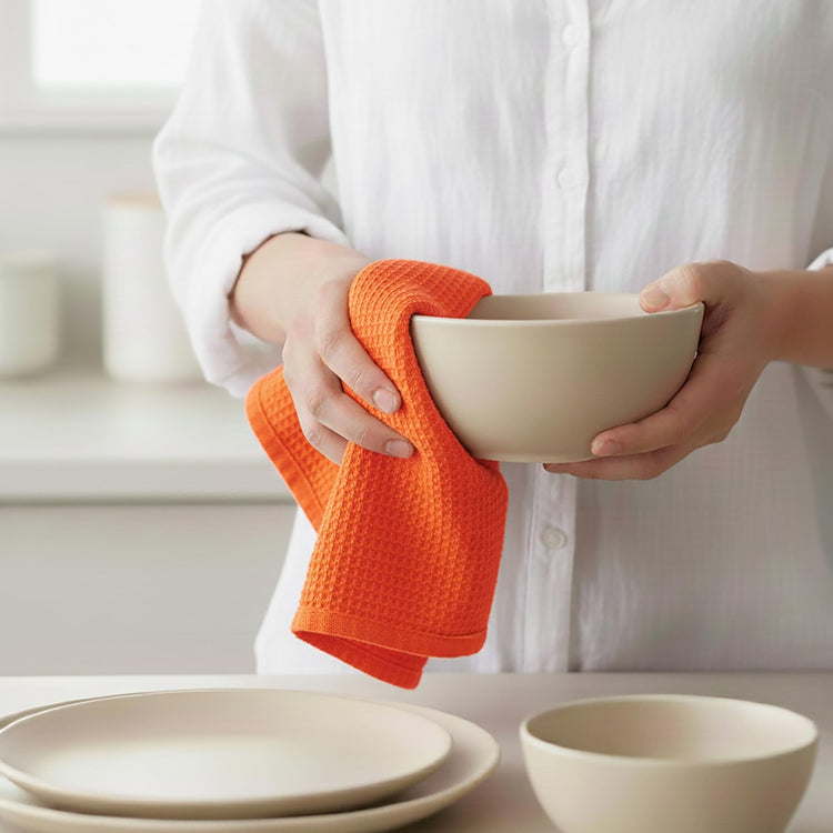 Waffle Weave Kitchen Towel