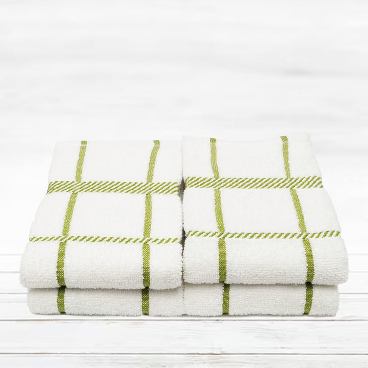 100% Cotton Terry Dish Towels (4 Count)