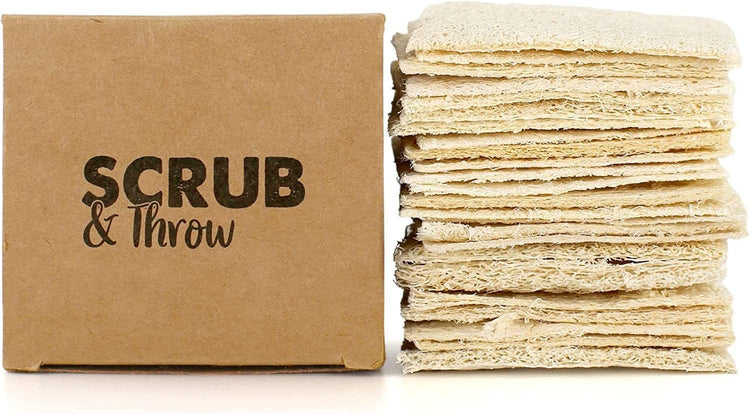 Loofah Scrub Sponge (30 Count)