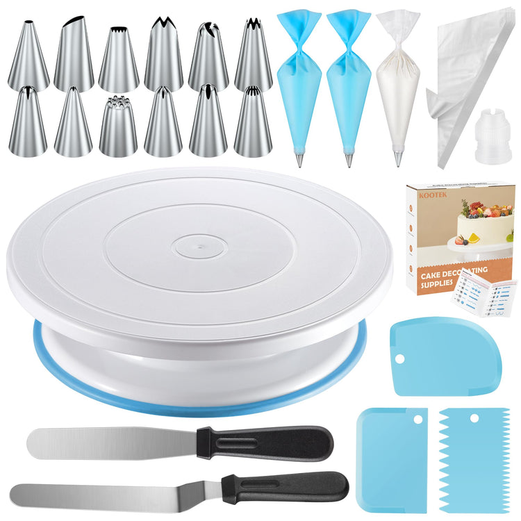 71 Cake Decorating Kit Baking Supplies Tools for Beginners & Pros (71 Count)