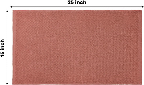 Artoid Mode Ring Spun Cotton Red Kitchen Dish Towels, 15x25 Inch Ultra Soft Absorbent Quick Drying Household Cleaning Tea Towels Bar Towels Set of 6 - Nestoria
