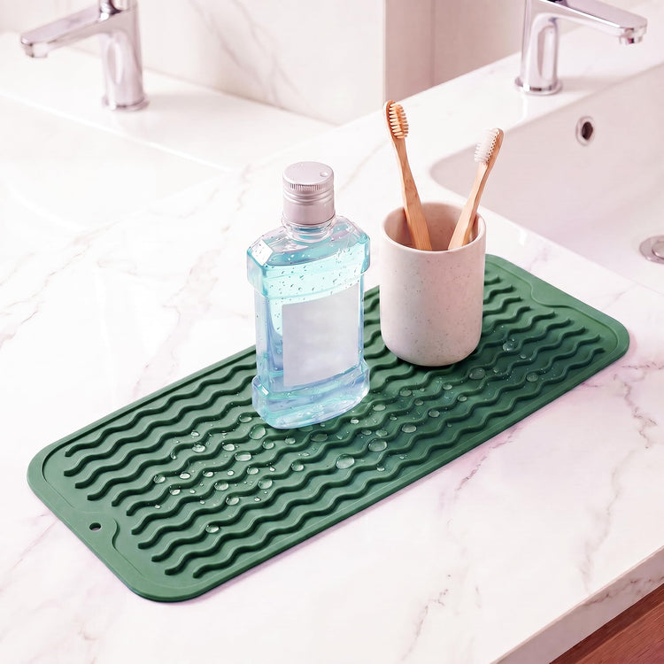Silicone Dish Drying Mat for Multiple Usage
