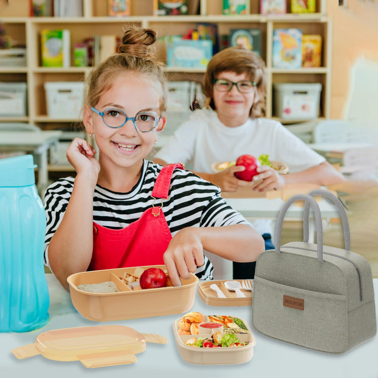 Leakproof Bento Box & Insulated Lunch Bag Set