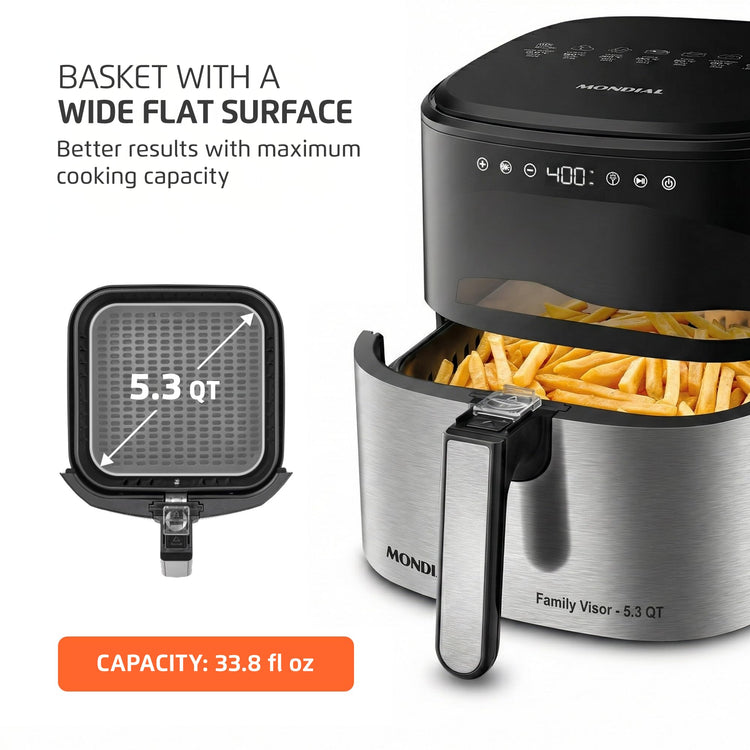 Air Fryer Digital 5.3 Liters