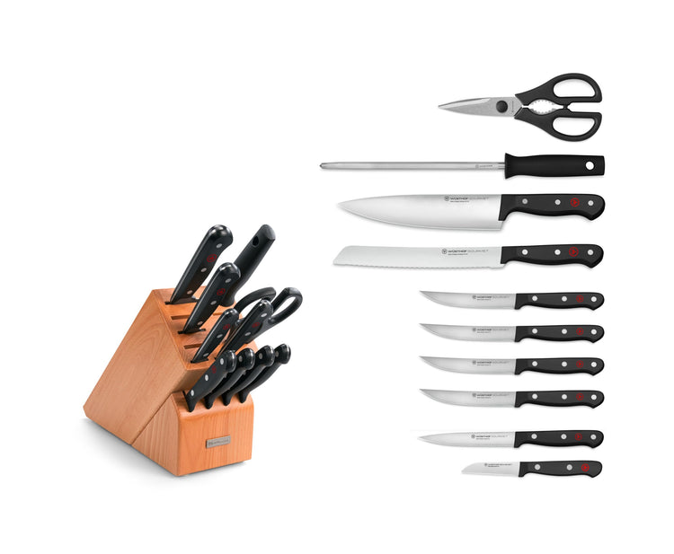 Gourmet 11 Piece Knife Block Set (11 Count)