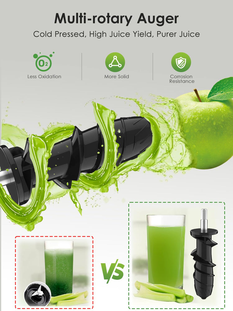 Cold Press Juicer Extractor Fruit Vegetable